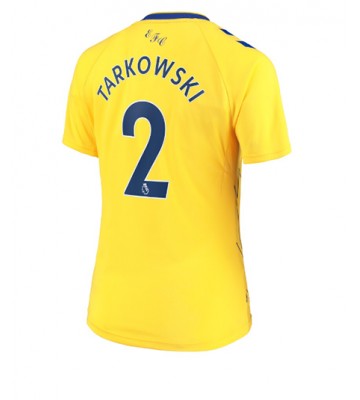 Everton James Tarkowski #2 Tredjedrakt Kvinner 2022-23 Kortermet